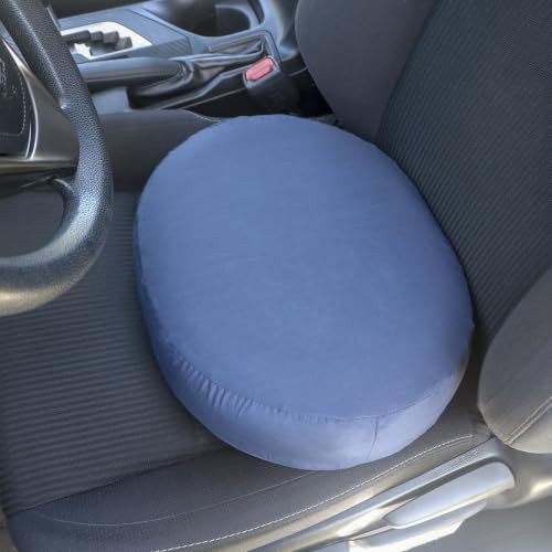 Navy blue donut pillow for pressure relief — photo 5