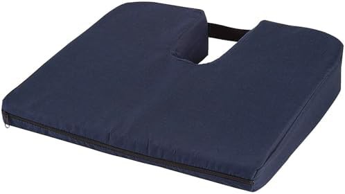 Navy blue gradual slope foam cushion