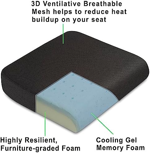 Extra large washable memory foam cushion — photo 3