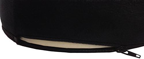 Black donut cushion for tailbone and hemorrhoid relief — photo 3