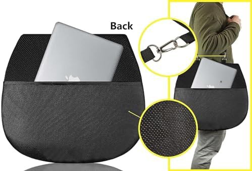 Orthopedic gel coccyx seat cushion black — photo 4