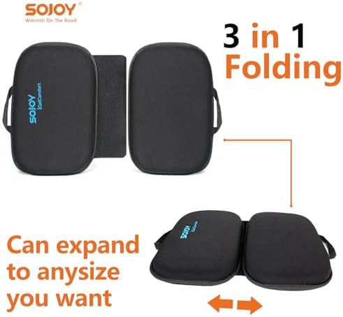 Foldable gel and memory foam cushion — photo 3