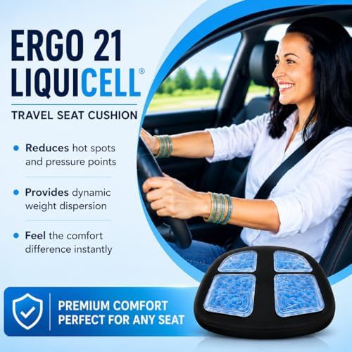 Foldable orthopedic travel seat cushion — photo 5
