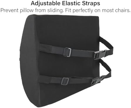 Medical lumbar support pillow with firm insert — photo 3