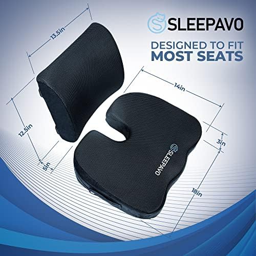 Sciatica pain relief memory foam cushion — photo 3