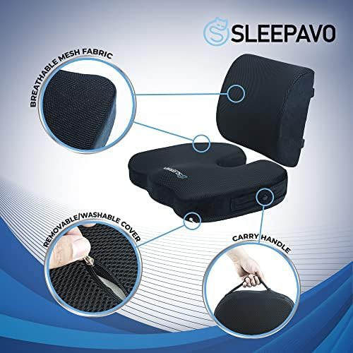 Sciatica pain relief memory foam cushion — photo 4