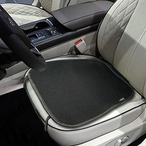 Black breathable pad for car seats