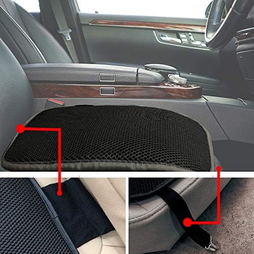Black breathable pad for car seats — photo 4