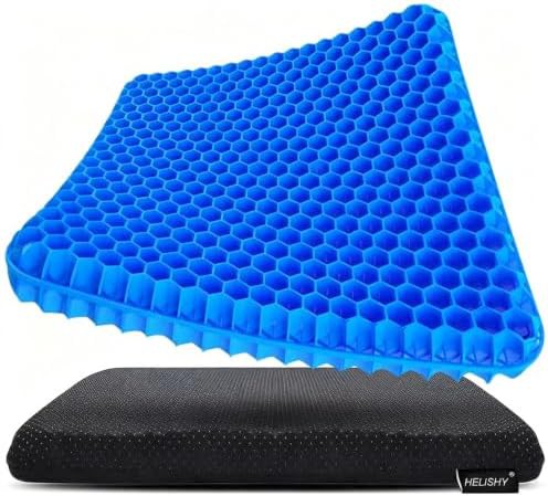 Breathable honeycomb gel chair pad