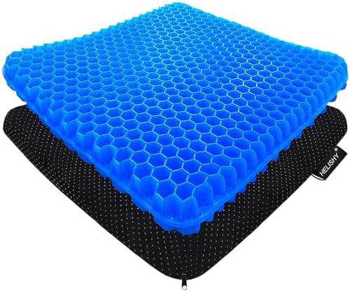 Cooling egg pattern gel seat pad