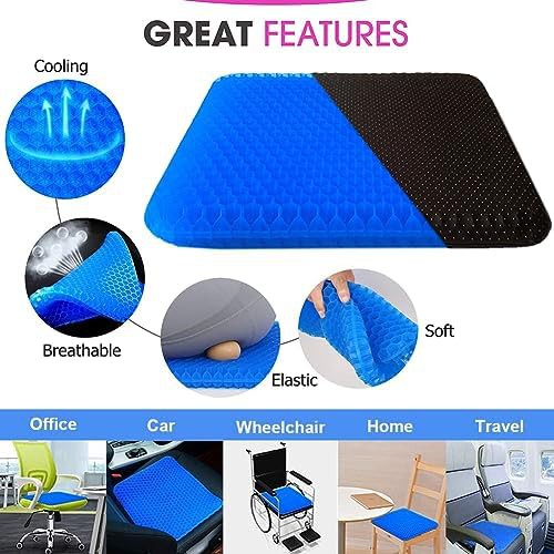 Double thick egg gel seat cushion — photo 4