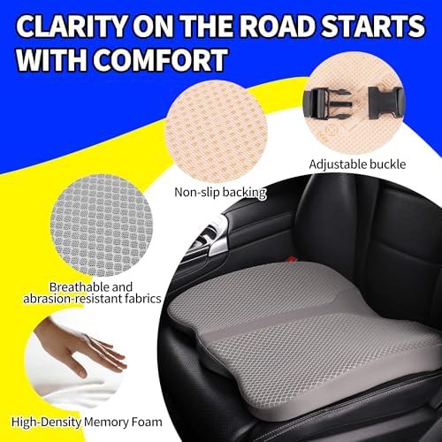 Memory foam car seat for tailbone support — photo 5