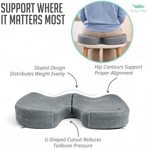 Foldable memory foam travel seat cushion — photo 4