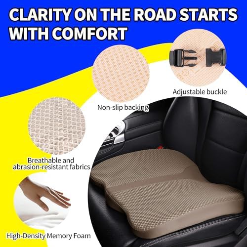 Memory foam car cushion for sciatica relief — photo 5