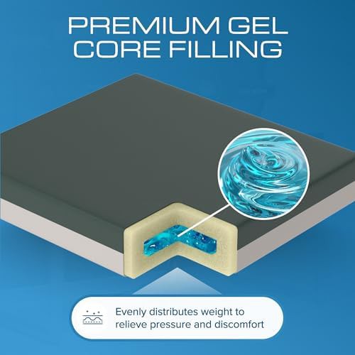 Thick waterproof gel wheelchair cushion — photo 5
