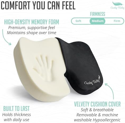 Portable coccyx travel seat pad — photo 3