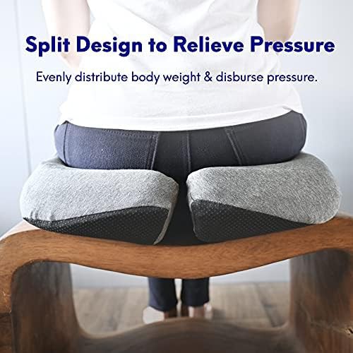 Black pressure relief memory foam cushion — photo 4