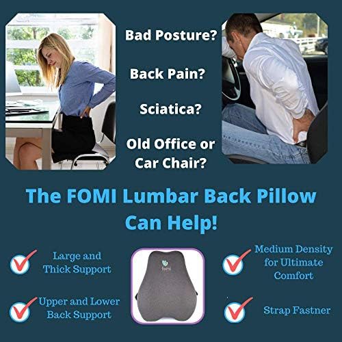 Extra high back lumbar support foam pillow — photo 3