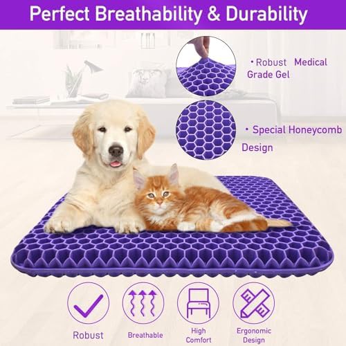 Double thick gel cushion with non-slip cover — photo 4