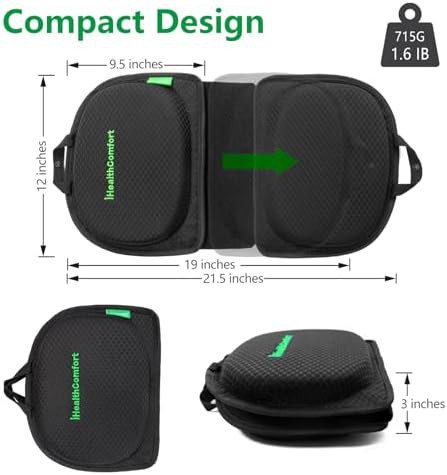 Portable cooling gel and foam cushion — photo 3