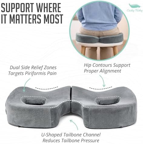 Piriformis relief foldable office cushion — photo 5