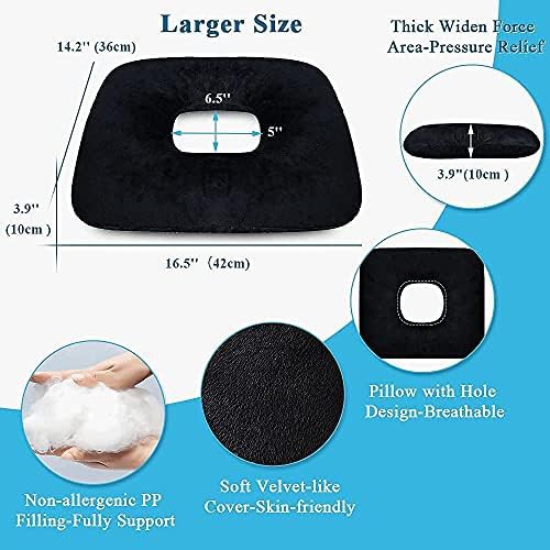 Large mesh donut pillow for pressure relief — photo 3