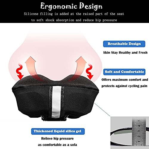 Breathable children's bicycle saddle pad — photo 3