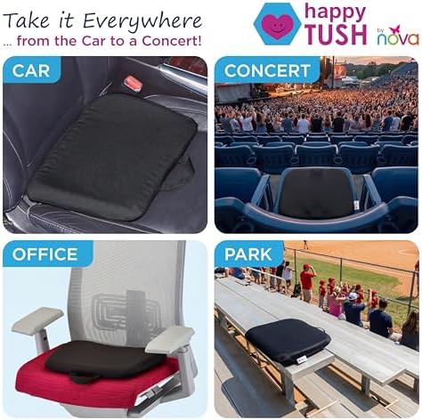 Portable double layer gel seat pad — photo 3