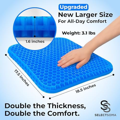 Extra large gel cushion for hip support — photo 5