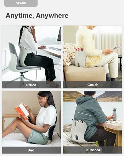 Extra wide ergonomic posture trainer seat — photo 5