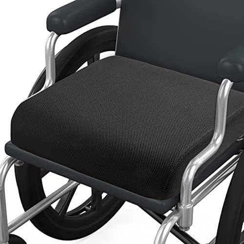 Black gel and memory foam cushion