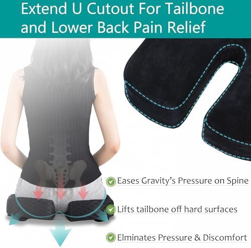 Large pressure relief cushion with extended cutout — photo 3