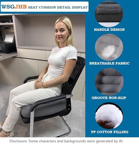 Grey mesh adult booster lift cushion — photo 3