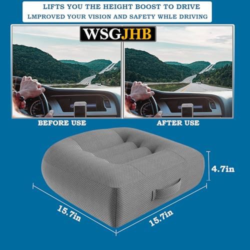 Grey mesh adult booster lift cushion — photo 4
