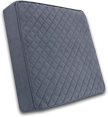 Gray memory foam cushion for recliner chairs — photo 5