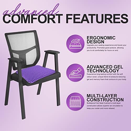 Orthopedic gel cushion with washable cover — photo 3