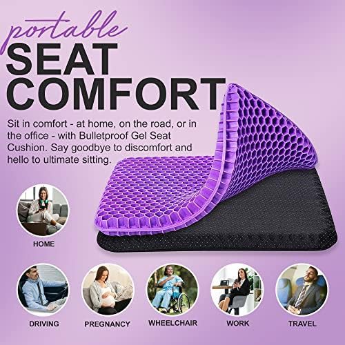 Orthopedic gel cushion with washable cover — photo 4