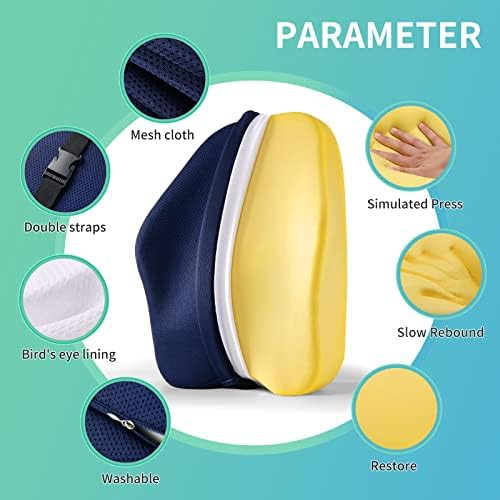 Lumbar and hemorrhoid support pillow set — photo 4