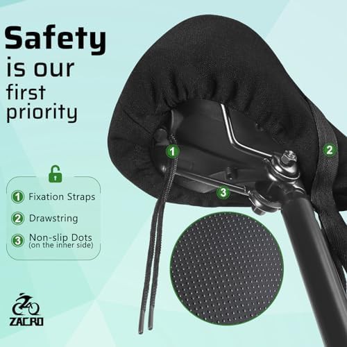 Padded gel unisex bike seat cover — photo 4