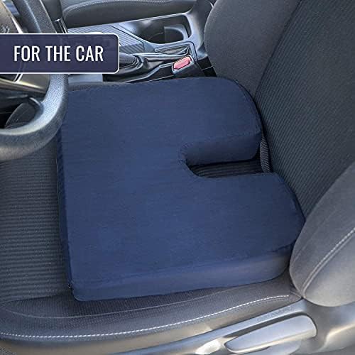 Two pack of navy gradual slope cushions — photo 5