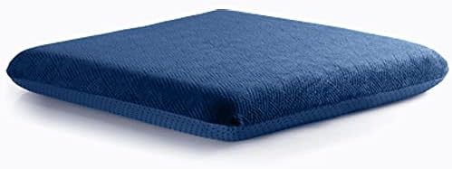 Navy blue recliner memory foam cushion