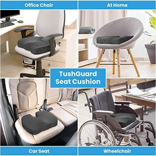Extra large grey sciatica support seat cushion — photo 5
