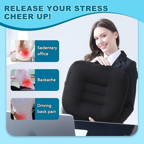 Weifenghe ergonomic office chair hip support black — photo 3