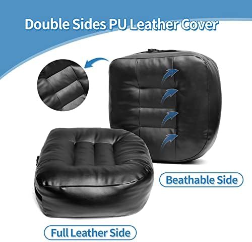 Leather extra thick seat booster cushion — photo 5