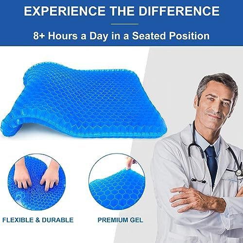 Super large thick gel wheelchair pad — photo 3