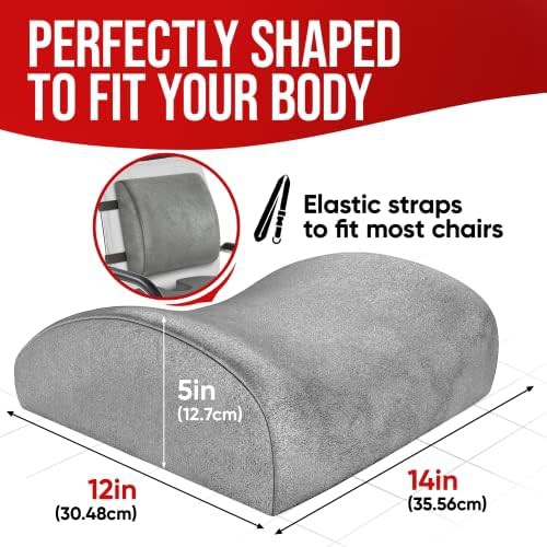 Gray velour seat and lumbar support — photo 5