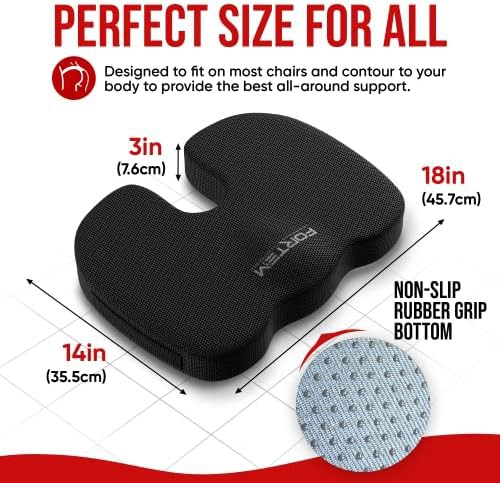 Black mesh seat and back support set — photo 4