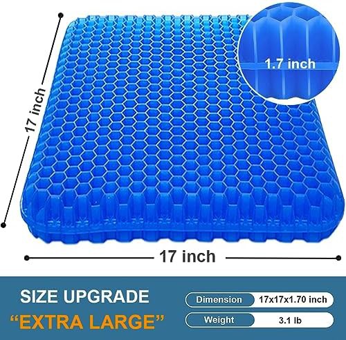 Large cooling gel pressure relief cushion — photo 3