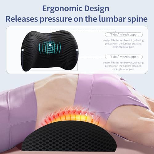 Memory foam lumbar back support pillow — photo 5