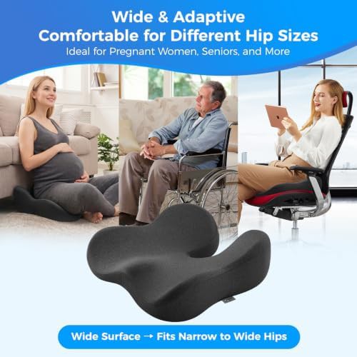 Car seat cushion for tailbone support — photo 3